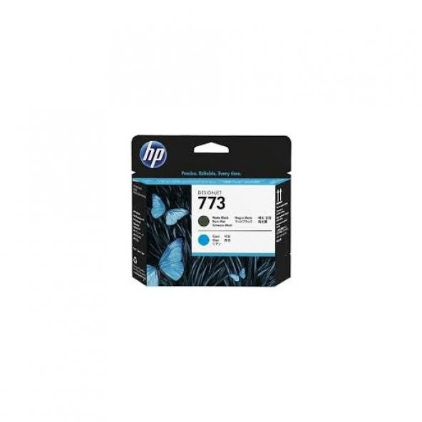 Hp 773 C1Q20A Mat Siyah / Mavi Kafa Kartuşu Designjet Z6600 ürün görseli 1