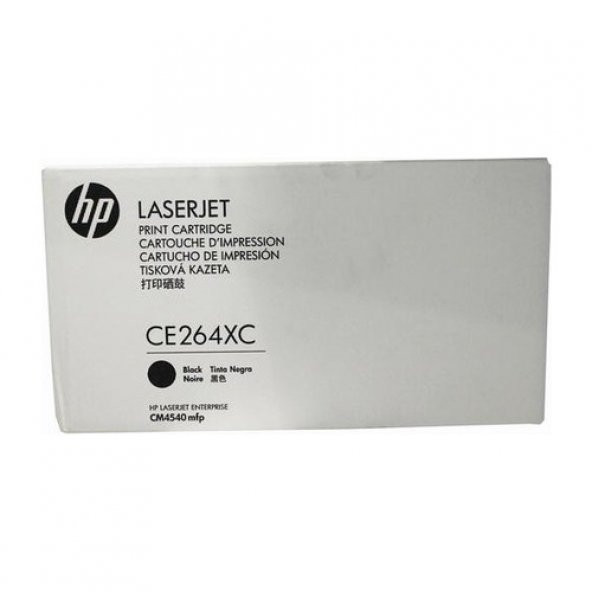 Hp Ce264Xc (646X) Siyah Toner Cm4540 / Cm4540F ürün görseli 1