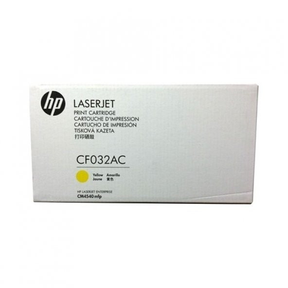 Hp Cf032Ac (646A) Sarı Toner - Laserjet Cm4540 ürün görseli 1