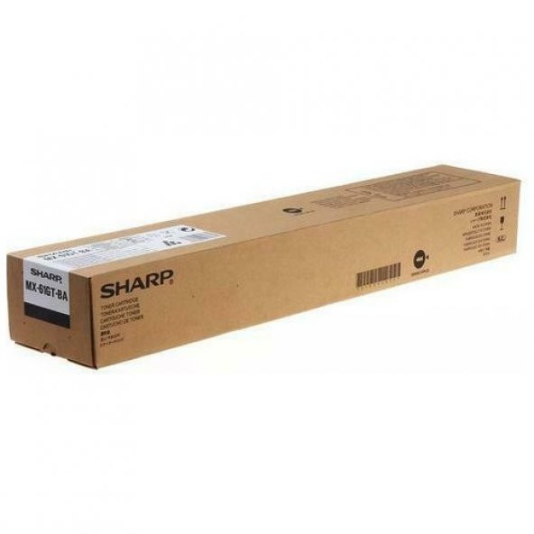 Sharp MX-61GTBA Black Siyah Fotokopi Toneri MX-2630-2651-3050-3550-3070-3570 40.000 Sayfa ürün görseli 1