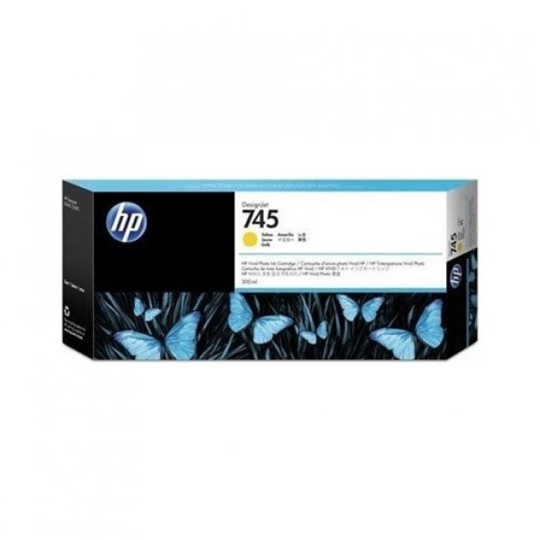 HP F9K02A Sarı Mürekkep Kartuş ürün görseli 1