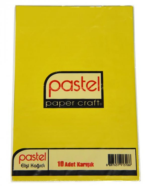 Pastel El İşi Kâğıdı 10'lu 913186 ürün görseli 1