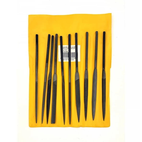 PLD Saatçi Eğe Takımı 10 Parça 160mm - Resim 2