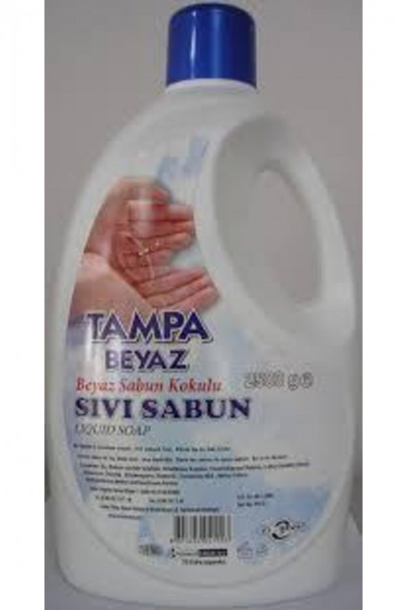 TAMPA Beyaz Sabun Kokulu Sıvı Sabun 2.5 kg ürün görseli 1
