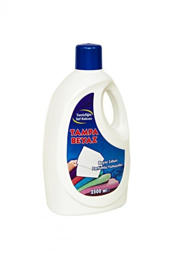 TAMPA Beyaz Sabun Parfümlü Çamaşır Yumuşatıcısı 2500 ml. ürün görseli 1