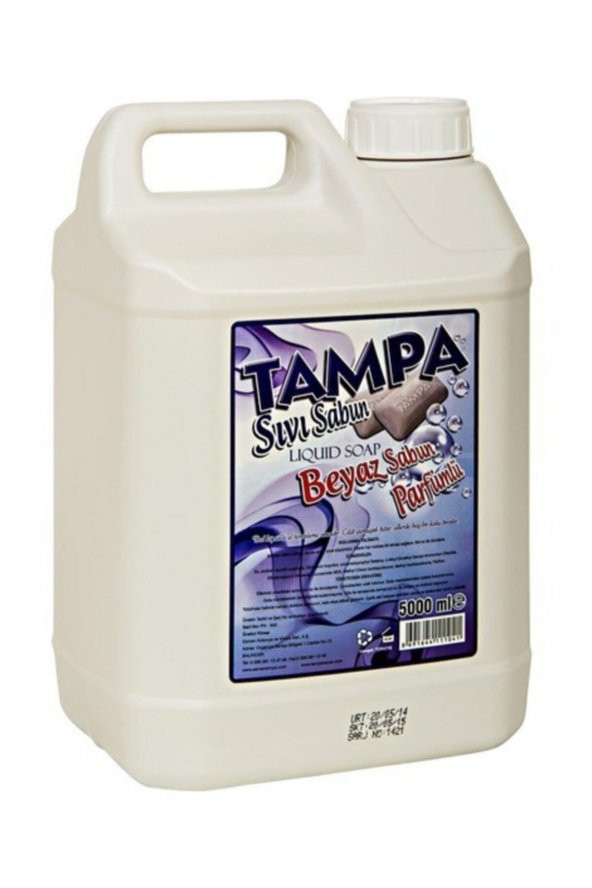 TAMPA Beyaz Sıvı El Sabunu 5 Kg ürün görseli 1