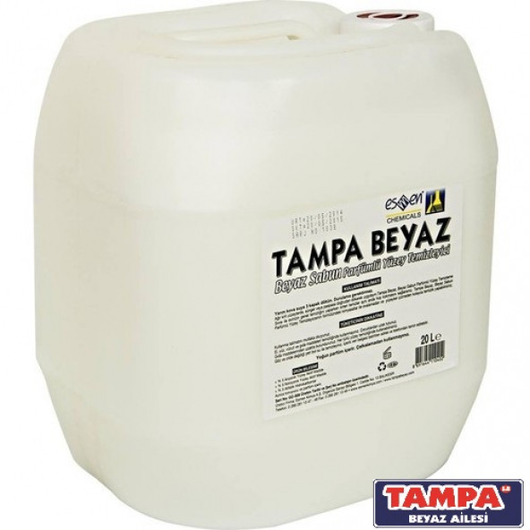 TAMPA Beyaz Sabun Parfümlü Yüzey Temizleyici 20 lt ürün görseli 1