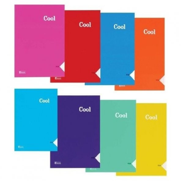 Keskin Color A4 60 Yp.Kareli PP Kp.Dikişli Cool Defter ürün görseli 1