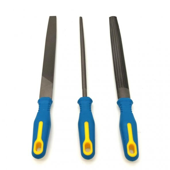PLD Saplı Eğe Takımı 3 Parça 250mm 10" - Resim 2