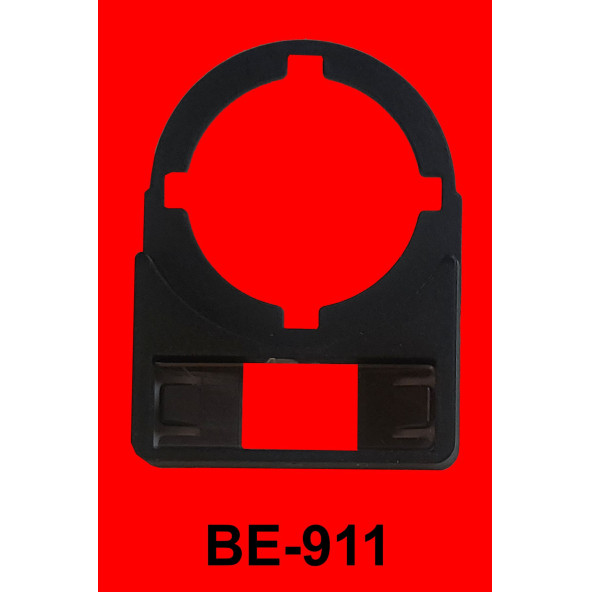 Buton Etiket Taşıyıcı - Çap 22 mm 60 Adet 8X26 mm BE-911Siyah ürün görseli 1