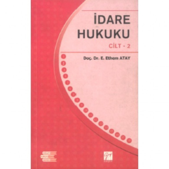 İdare Hukuku Kolay Hukuk Serisi Ender Ethem Atay cilt 2 ürün görseli 1