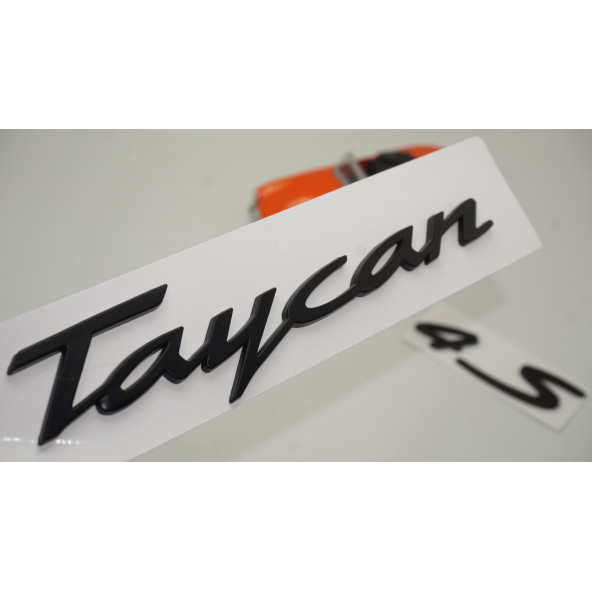 Porsche Taycan 4S Bagaj 3M 3D ABS Yazı Logo Amblem Orjinal Ürün ürün görseli 1