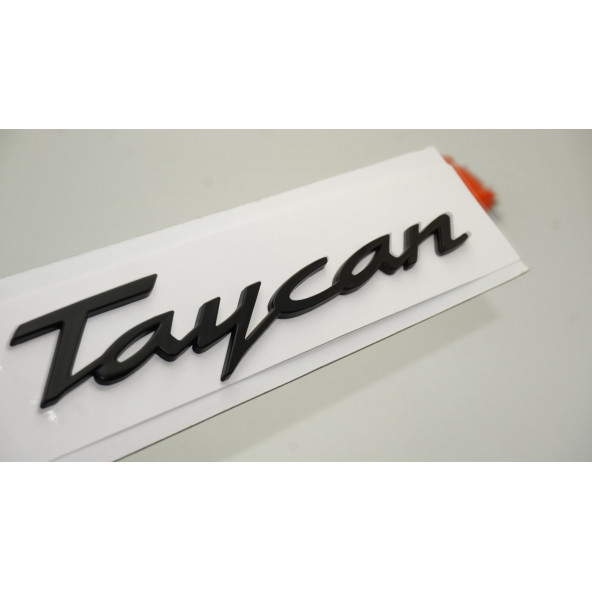 Porsche Taycan Bagaj 3M 3D ABS Yazı Logo Amblem Orjinal Ürün ürün görseli 1
