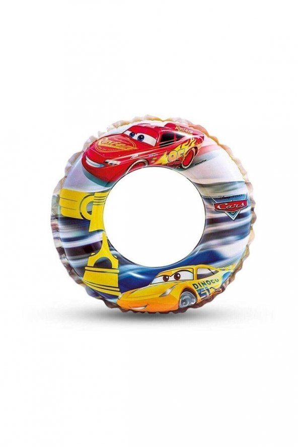 Çocuk Simidi Cars Arabalar Şimşek Mcqueen Simit  51 Cm - Resim 2
