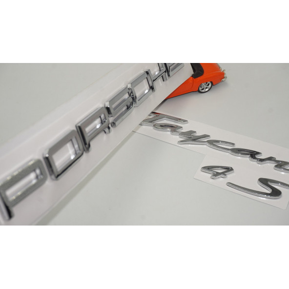 Porsche Taycan 4S Bagaj 3M 3D ABS Yazı Logo Amblem Seti Orjinal Ürün ürün görseli 1