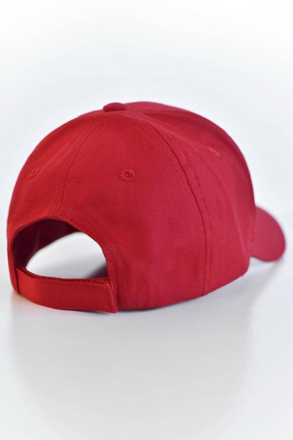 Kırmızı Unisex Şapka - Resim 4