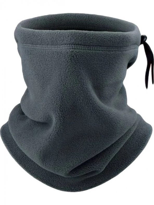 Siyah Polar Boyunluk Bayan Polar Boyunluk Bere - Resim 2