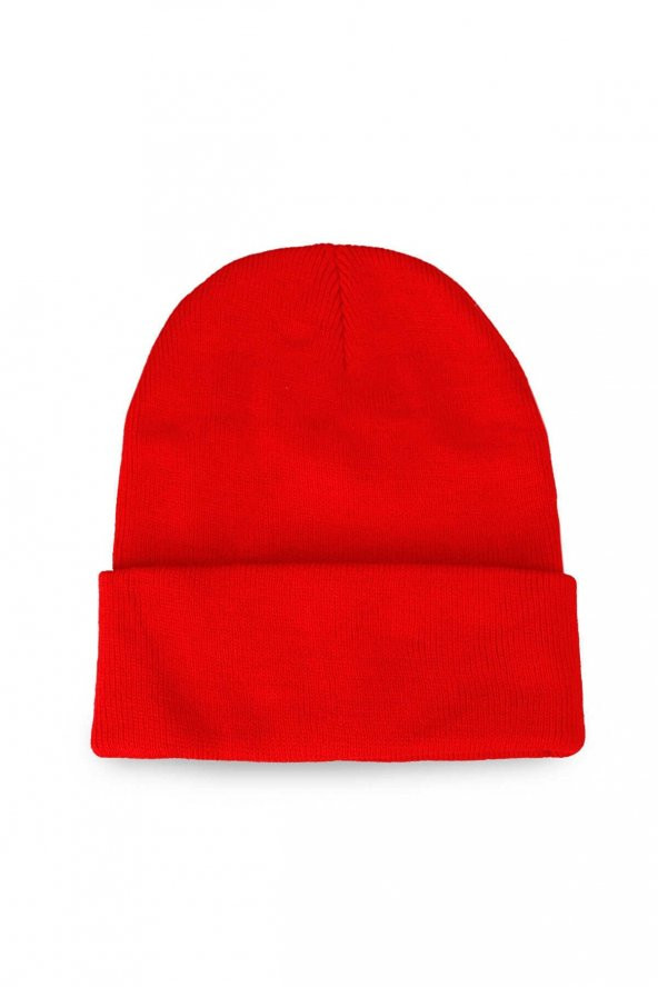 Neon Turuncu Basic Bere Unisex  Turuncu Bere - Resim 10