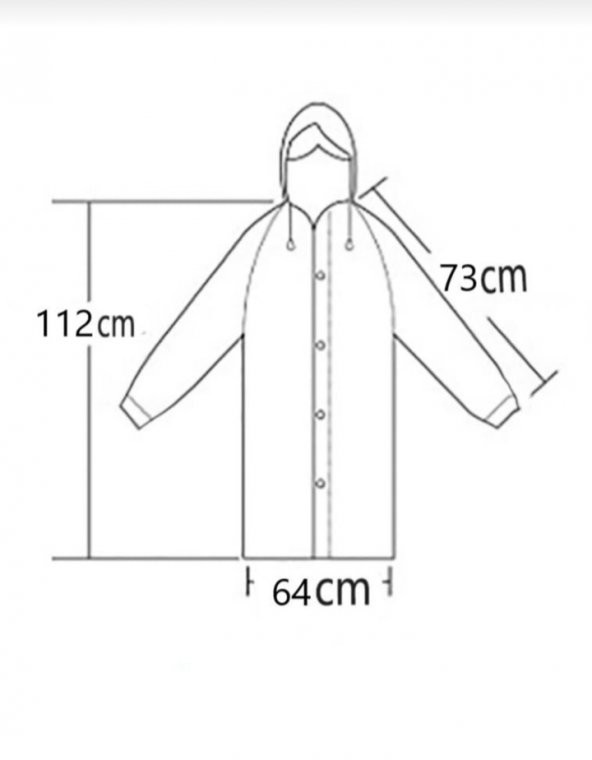 Raıncoat Yağmurluk - Siyah - Resim 9