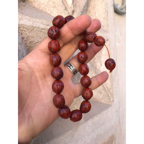 Efe Boyda Doğal Andız Ağacı Tesbih - Resim 2