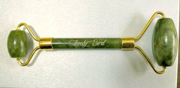 Lovelybird Yeşim rollerJade Roller  100 Orijinal Yeşim Taşı Yüz Masaj Rulosu ürün görseli 1