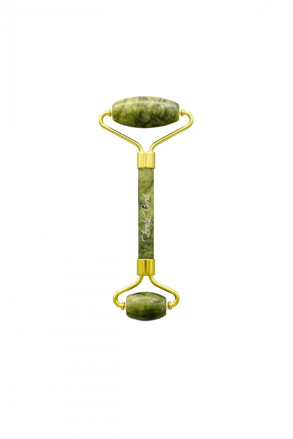 Jade Roller 100 Doğal Yeşim .Sessiz anti-aging ürün görseli 1