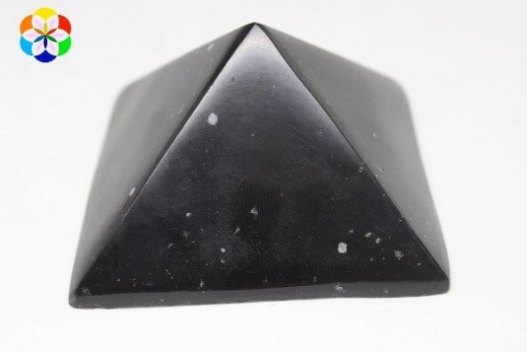 Obsidyen Taşı Piramit - 315gr Hafif Kusurlu ürün görseli 1