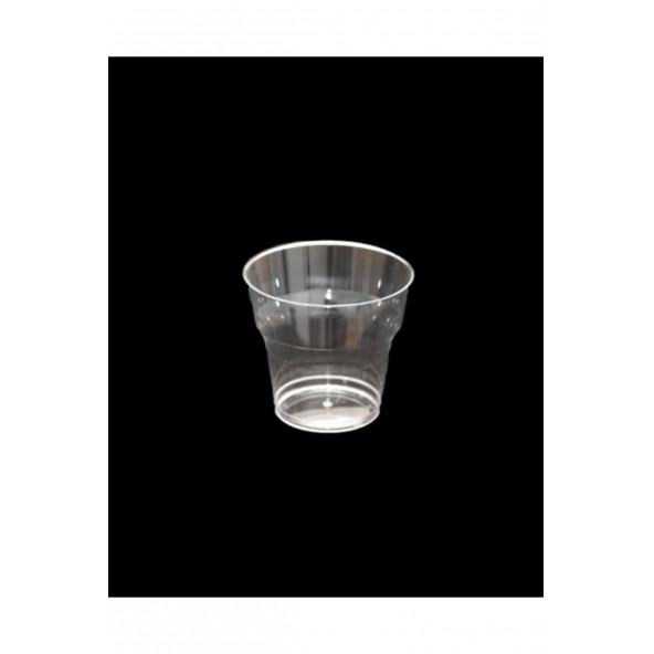 Plastik Kristal Bardak 180cc - 50 Adet (25x2 Paket) ürün görseli 1