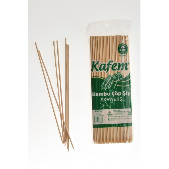 Bambu Çöp Şiş 20 Cm 50 Pk X 100 Adet - ürün görseli 1