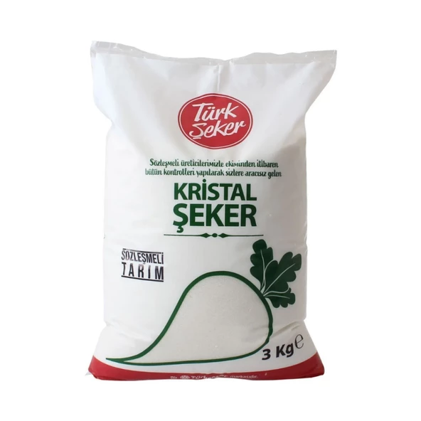 Türk Şeker 3Kg Toz Şeker ürün görseli 1