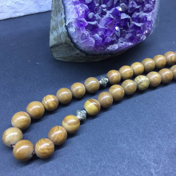 DOĞAL TAŞ JASPER KAHVE 8MM - Resim 3