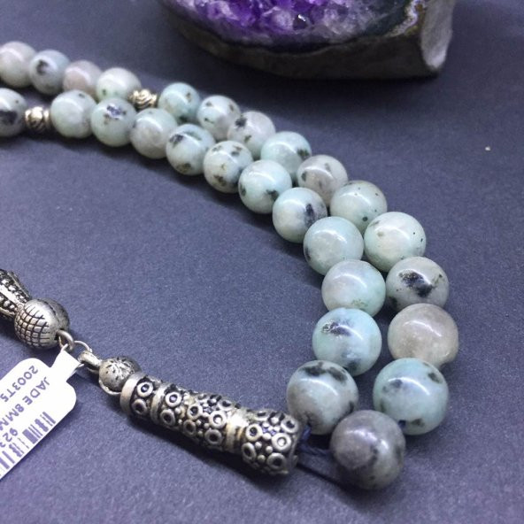 DOĞAL TAŞ JADE 8MM - Resim 2