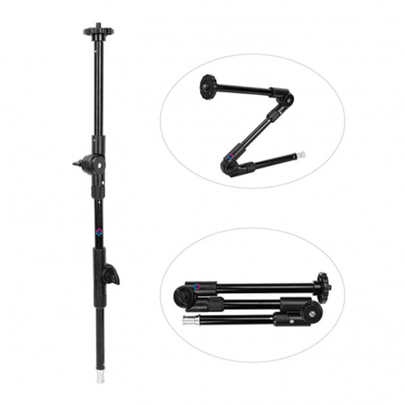 Deyatech PRO Magic Arm Camera Magic Arm, for phone holder, flash - Resim 2