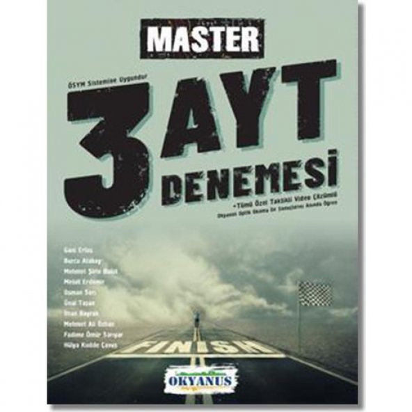Okyanus AYT Master 3 Deneme ürün görseli 1