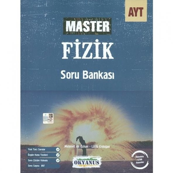 Okyanus 11.Sınıf Master Fizik Soru Bankası ürün görseli 1