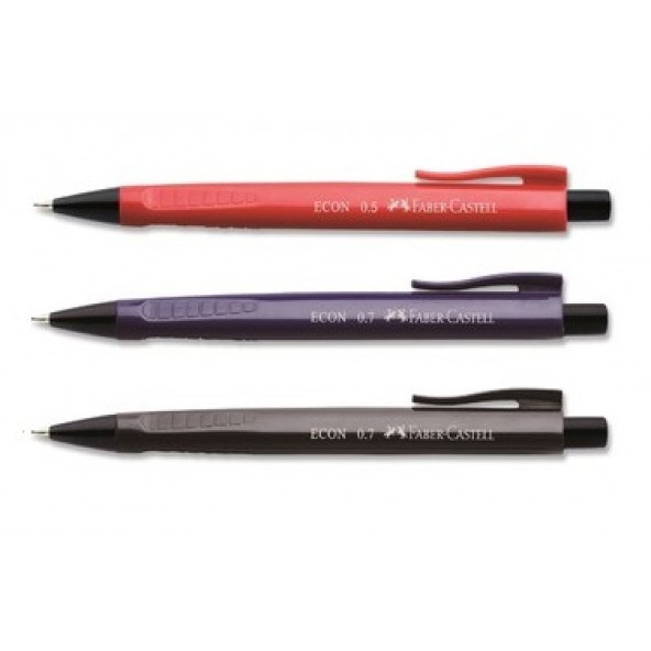 Faber-Castell Versatil Kalem Econ 0.7 MM Koyu 10 lu paket Karışık ürün görseli 1
