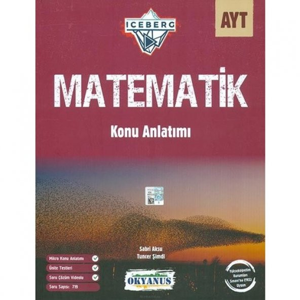 Okyanus AYT Iceberg Matematik Konu Anlatımı ürün görseli 1