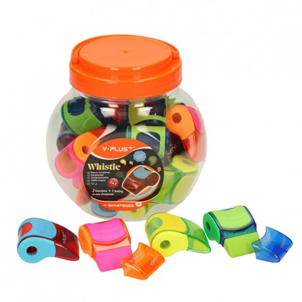Whistle Silgili Hazneli Kalemtıraş X094 Y-Plus ürün görseli 1
