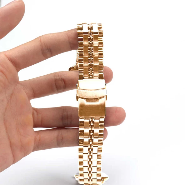Apple Watch 42mm KRD-54 Metal Kordon - Resim 9
