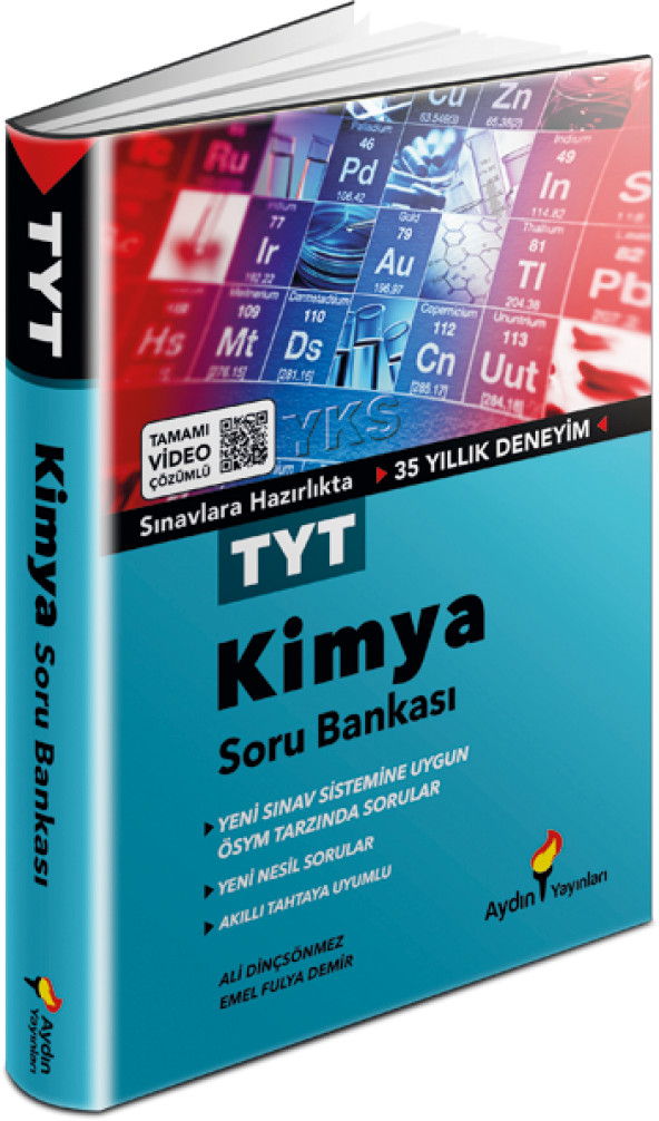 TYT Kimya Soru Bankası Aydın Yayınları ürün görseli 1