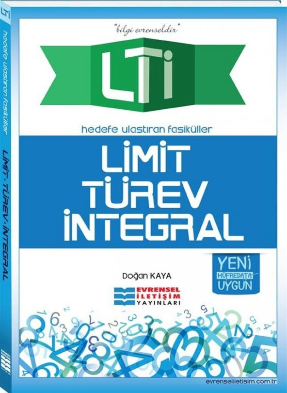 Limit Türev İntegral Evrensel İletişim Yayınları ürün görseli 1