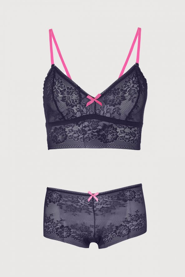 Antrasit Bralet Sütyen Takım ürün görseli 1