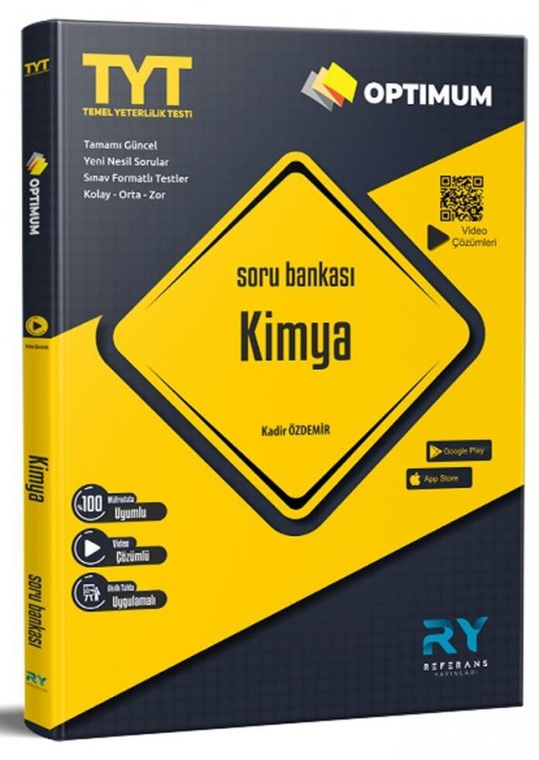 TYT Kimya Optimum Soru Bankası Referans Yayınları ürün görseli 1
