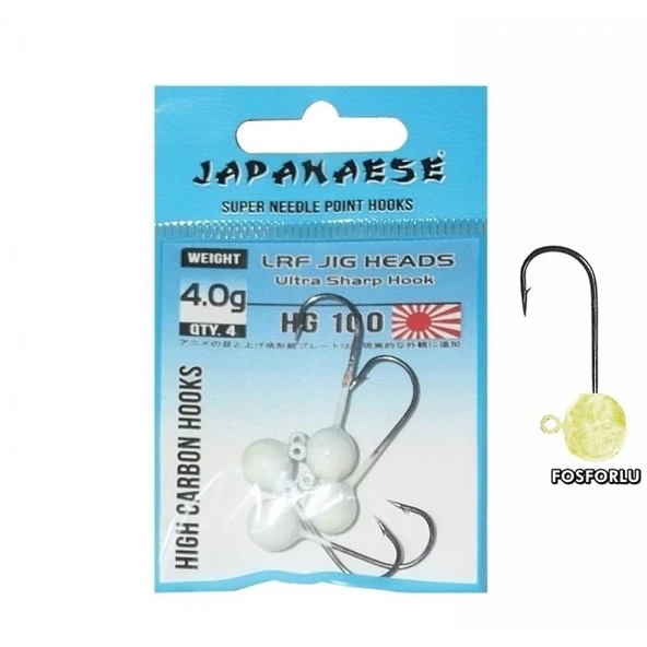 HG100 LRF ZOKA SETİ GLOW JİG HEAD ürün görseli 1