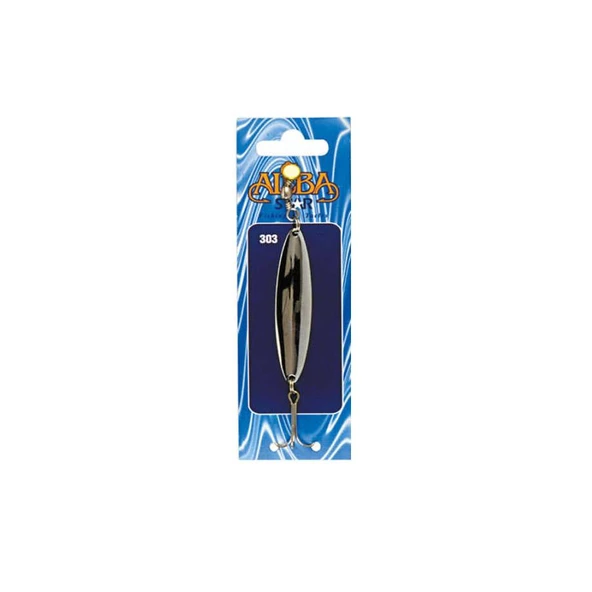 ALBASTAR LÜFER OLTA KAŞIĞI 303 NO:2 70mm 8,55gr ürün görseli 1