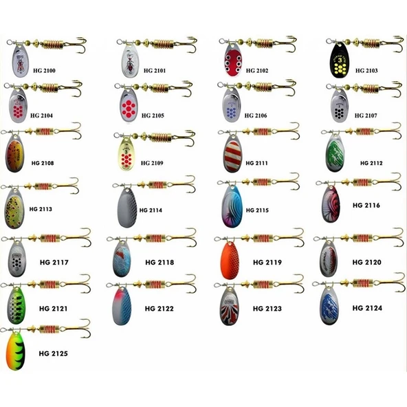 Spinner Alabalık Kaşık No:3-6gr ürün görseli 1
