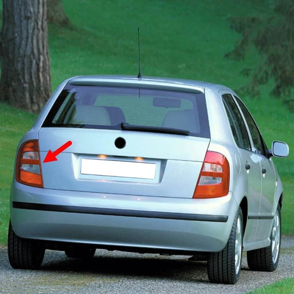 Skoda Fabia HB Makyajsız 2000-04 Sol Arka Stop Fren Lambası 6Y6945111B ürün görseli 1