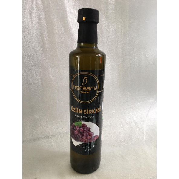 Herbary İtimat Organik Üzüm Sirkesi 500 ml ürün görseli 1