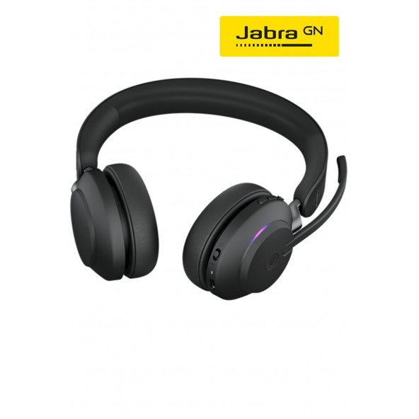 Jabra Evolve2 65 Link380c MS Stereo Black ürün görseli 1