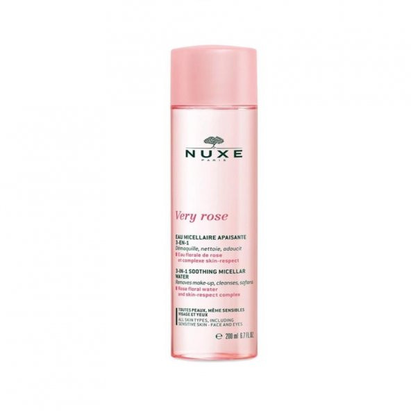 Very Rose 3 ü 1 arada Yatıştırıcı Temizleme Suyu 200 ml ürün görseli 1